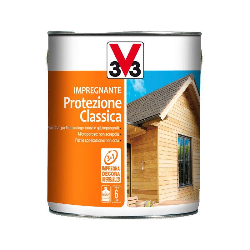 PROTETT.COMPLETO PER LEGNO CLASSIC - NOCE SCURO - LT. 2,50