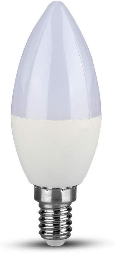 V-TAC VT- 1855 LAMPADINA LED E14 6W CANDELA BIANCO NAT.