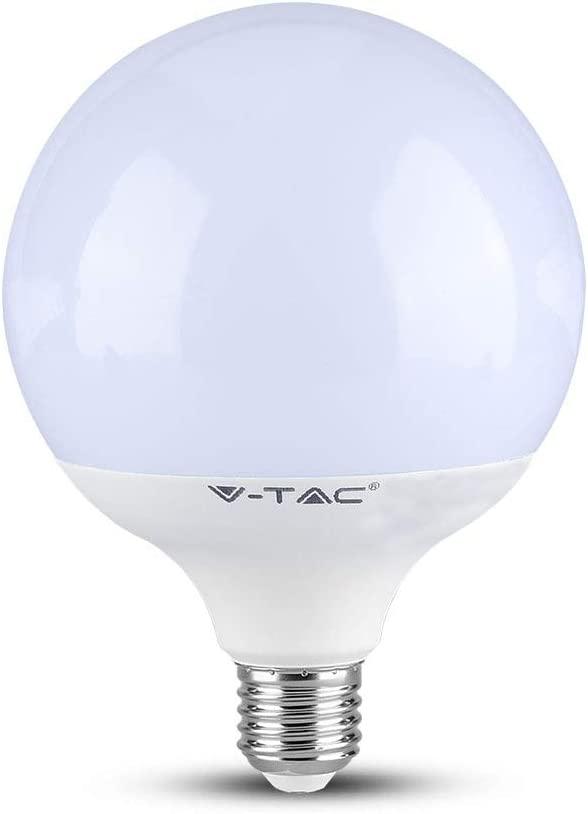 V-TAC VT-1884D LAMPADINA LED E27 13W GLOBO G120 DIMMER - BIA. FRE.