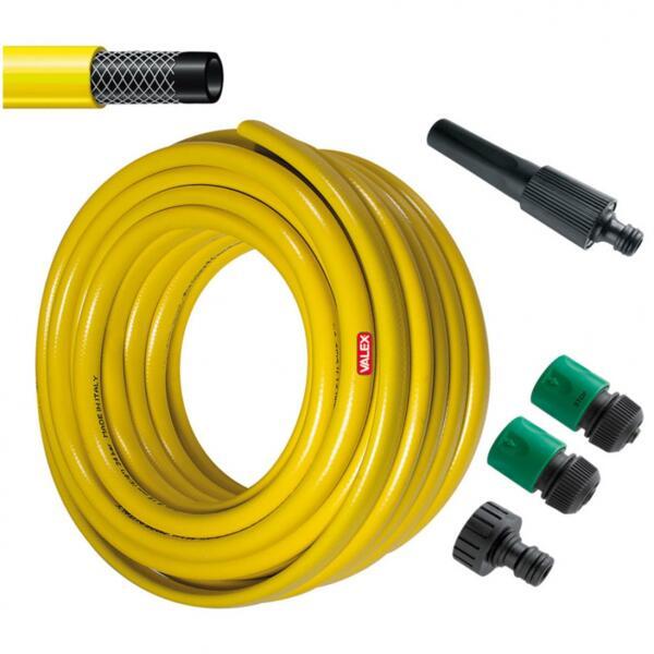 TUBO PER ACQUA 5/8 " 25 MT. + KIT NOZZLE