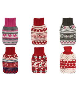 BORSA ACQUA CALDA LT. 2 CON MAGLIONE 6 COL.ASSORT.