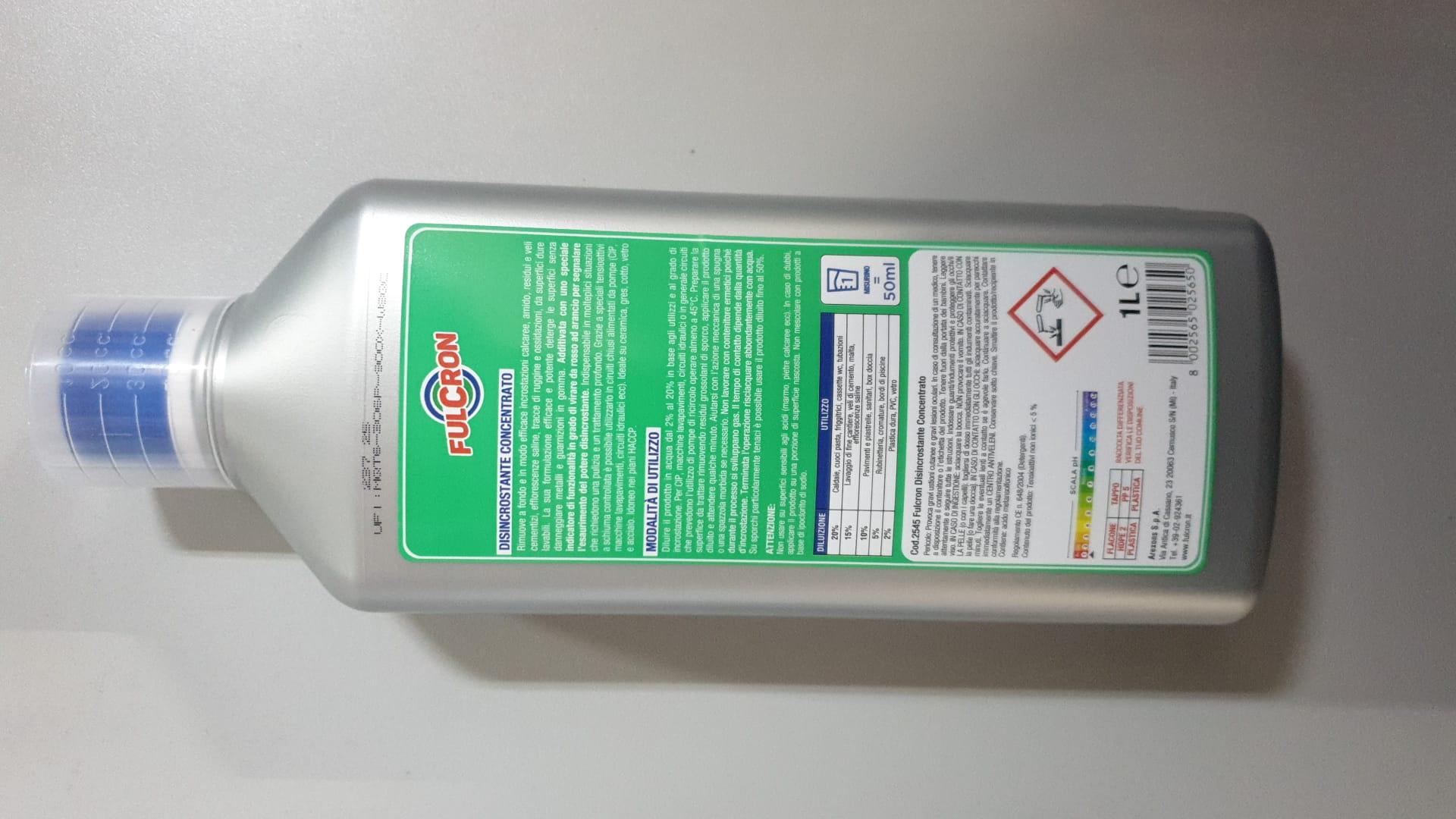 FULCRON DISINCROSTANTE CONCENTRATO LT. 1 EXARE2565