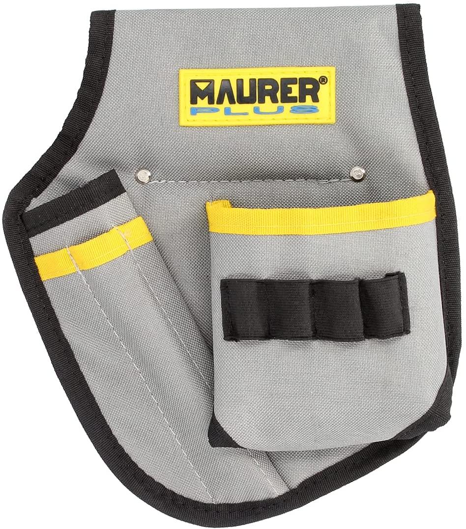 BORSA PORTAUTENSILI POLIESTERE 3 TASCHE +4 PORTA BITS MAURER PLUS