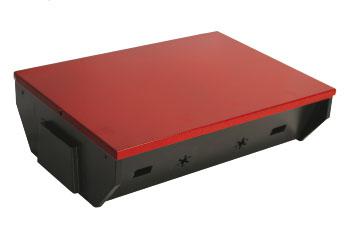 Barbecue valigetta camping 40x30x72h richiudibile made in italy