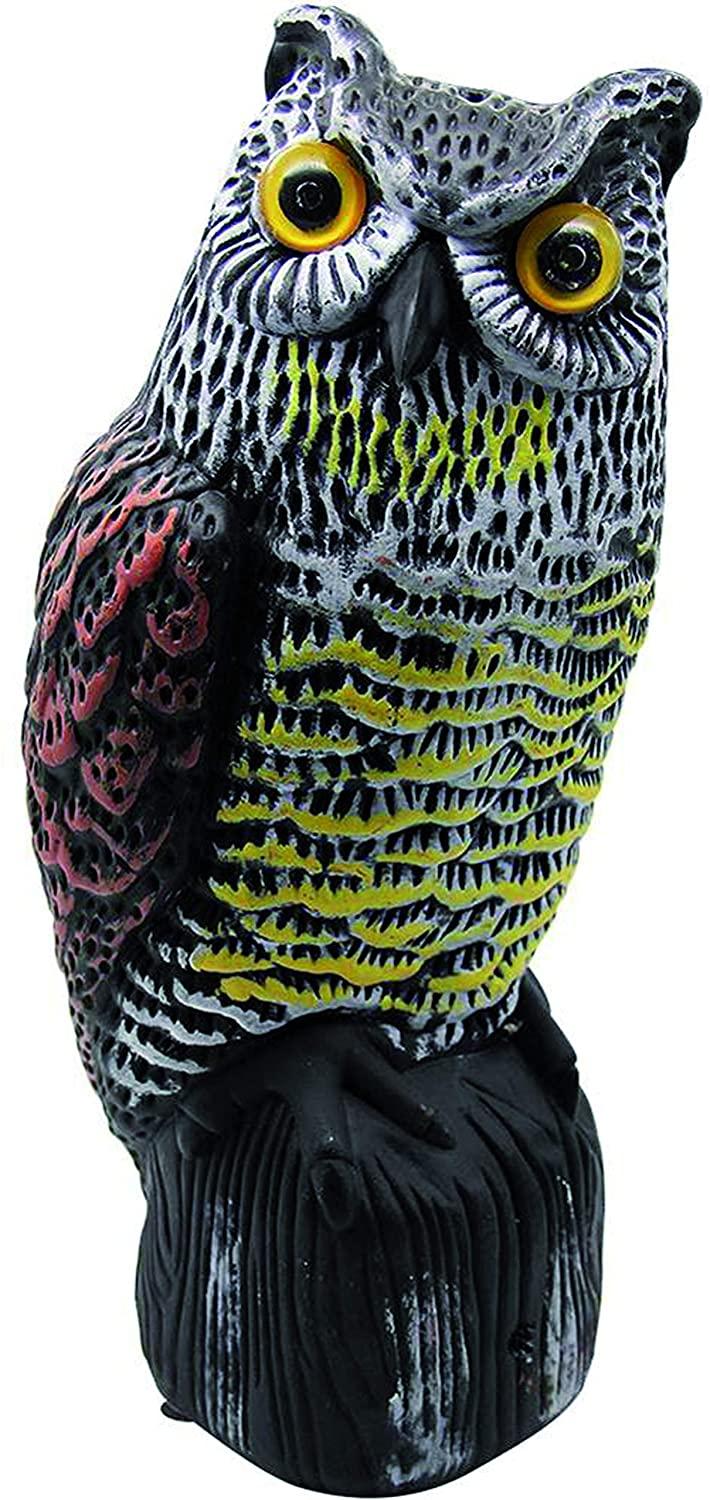 Vigor Dissuasore per volatili Gufo con Testa Rotante