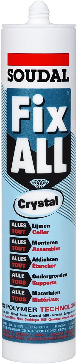 Soudal-Sigillante/Adesivo Fix All Crystal Soudal 290 ML