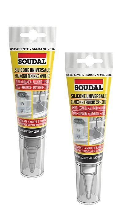 SILICONE UNIV. TRASPARENTE 60 ML.