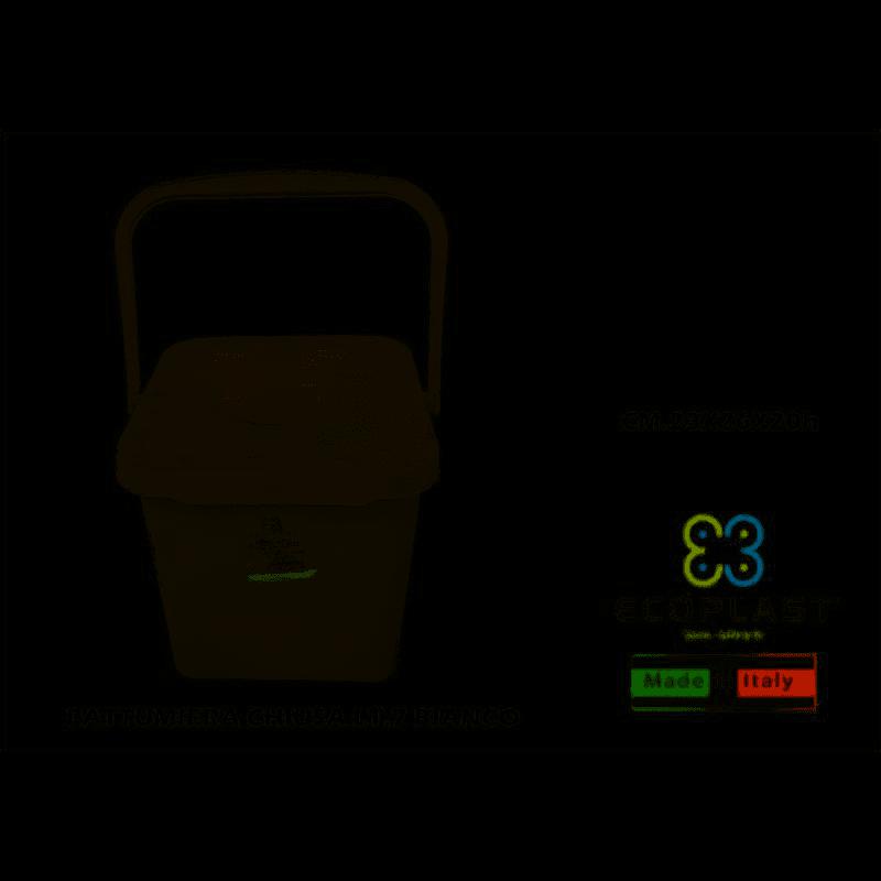 PATTUMIERA ECOPLUS CHIUSA LT. 7 ECPC7