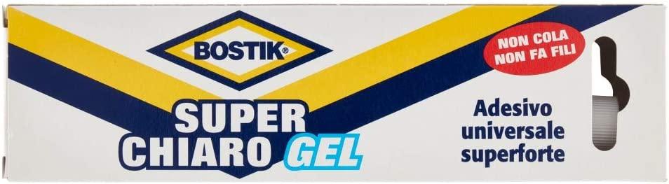 ADESIVO UNIVERSALE BOSTIK SUPERCHIARO GEL 50GR