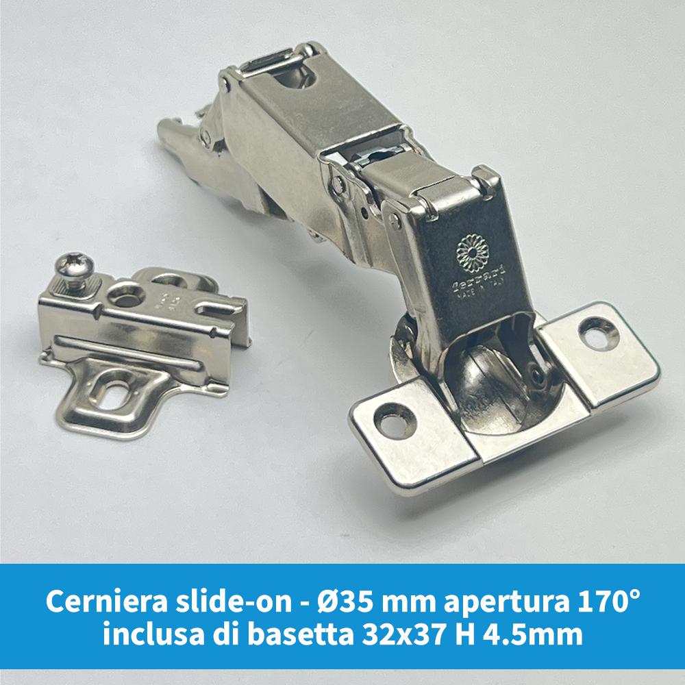 CERNIERA FERRARI ALA=A BOX=433 PZ.01 CER. F8 COMPRESA BASETTA E3