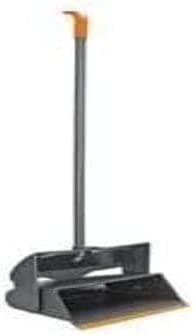 Bama - Paletta per raccolta rifiuti, chiuso tandem, Nero