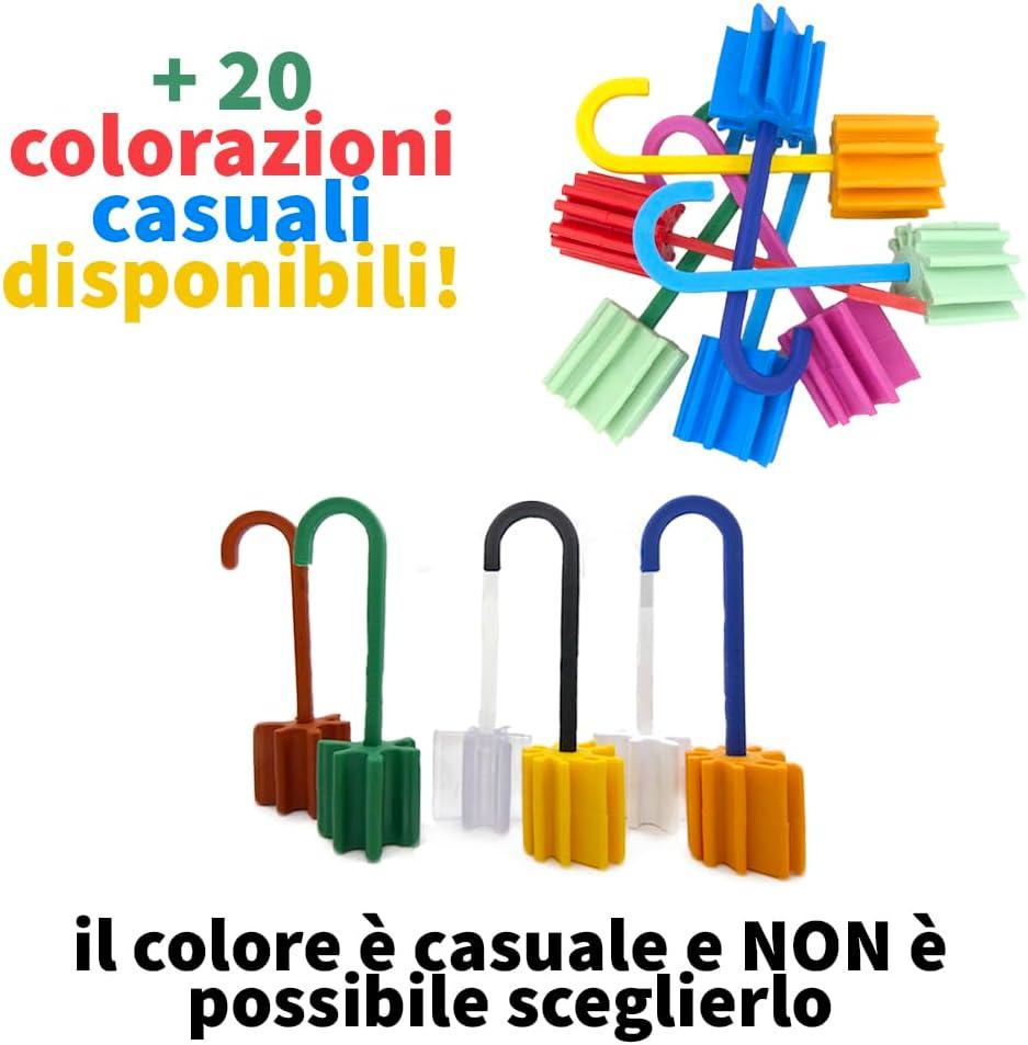 Ferma Finestra GUMMY - Fermavento Profumato Fermaporta Universale Ammortizzatore Ferma persiane - Gommini Paracolpi Blocca Porta - Colori assortiti