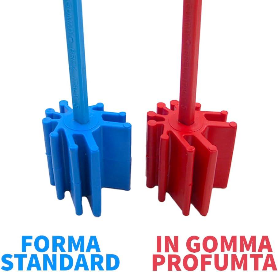 Ferma Finestra GUMMY - Fermavento Profumato Fermaporta Universale Ammortizzatore Ferma persiane - Gommini Paracolpi Blocca Porta - Colori assortiti