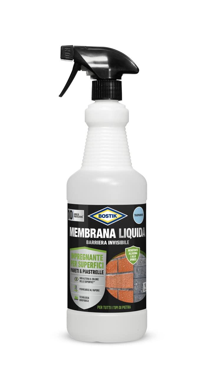 Bostik Membrana Liquida Barriera Invisibile impregnante per superfici 1L trasparente