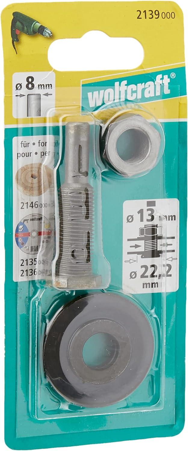 1 PERNO DI FISSAGGIO 13 X 8 MM. FORO 22,2 - 13