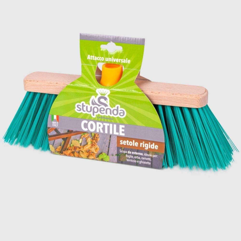 SCOPA CORTILE LEGNO PULITO & NATURA
