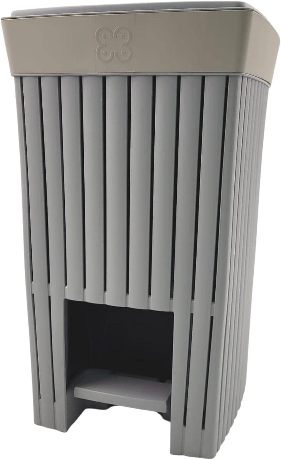 PATTUMIERA LINEA DOGA DA 20 LT A PEDALE / GRIGIO ECOLOGICO