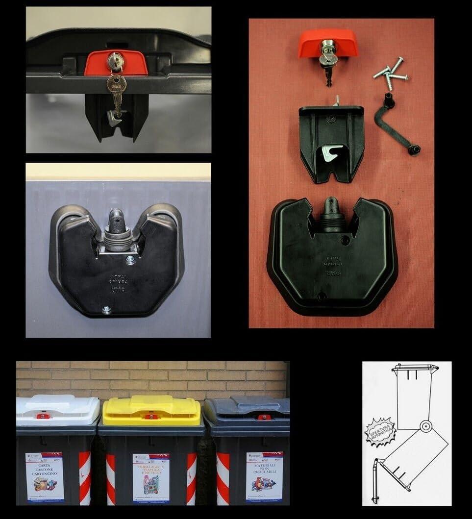 SERRATURA GRAVITAZIONALE X PATTUMIERA-INFERIORE OMR GKIT/INF