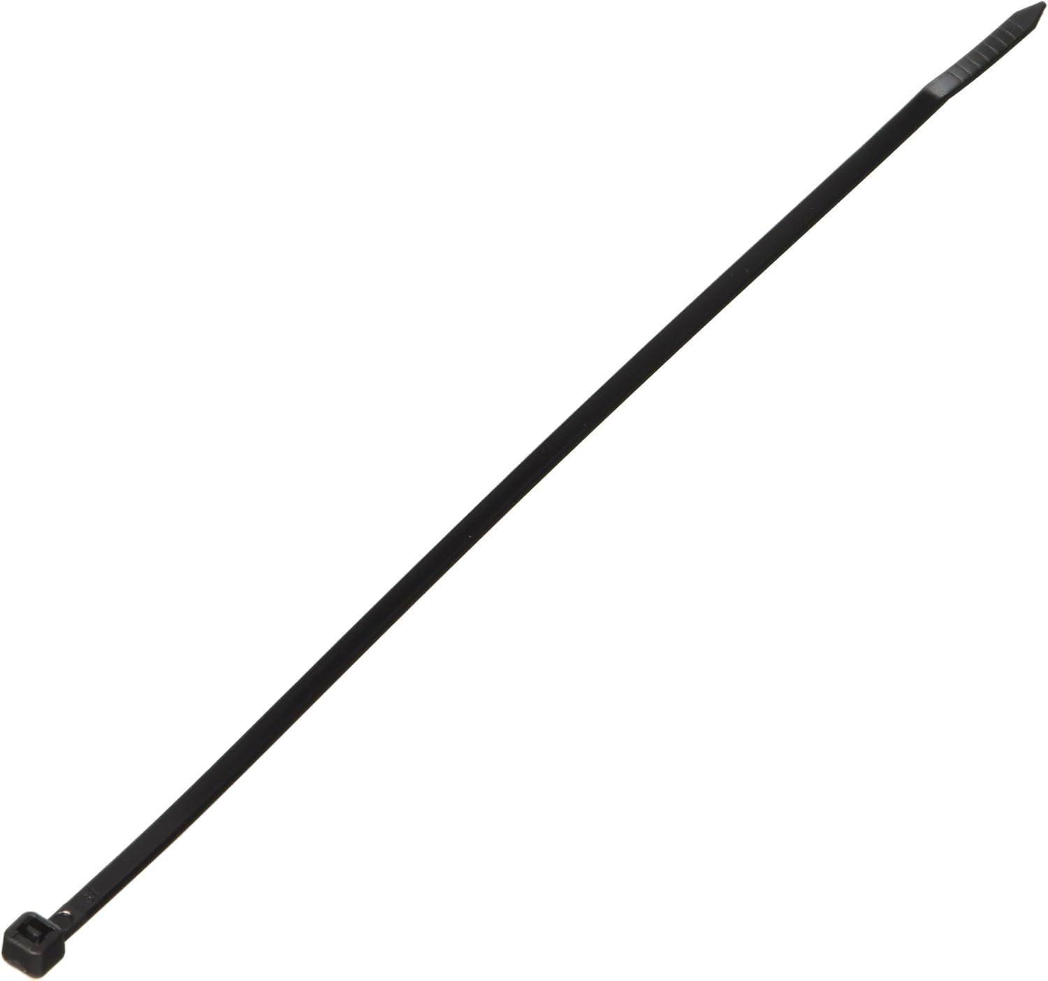 BLINKY Fascette Per Cablaggi, Nylon Nero, 100 Pezzi 3,6X200