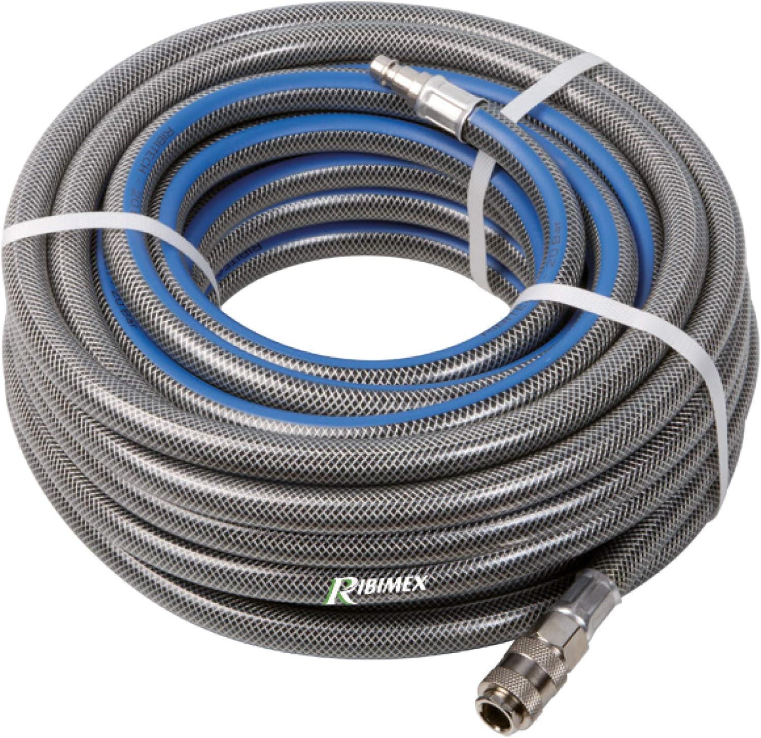 RIBIMEX PRTAR/RR1017 Tubo Aria Raccordato in PVC 15 metri. RIF0834