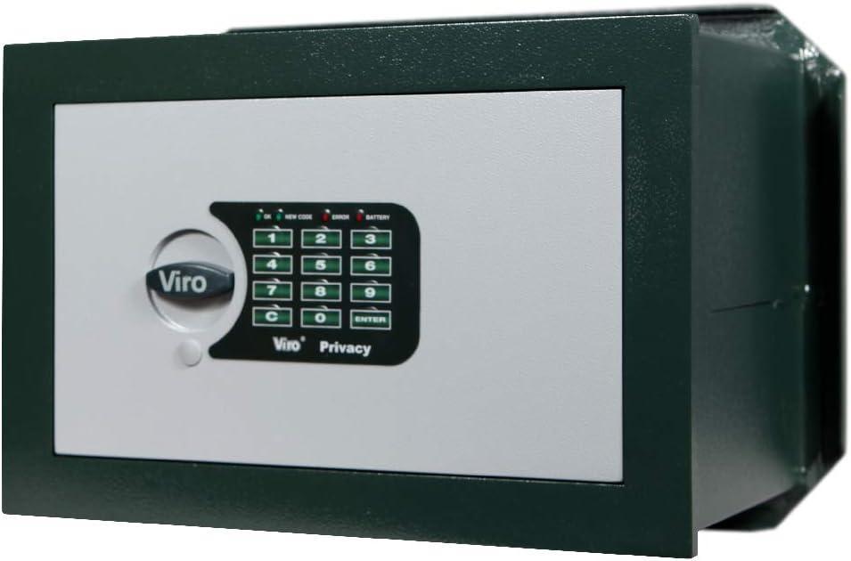 Viro Cassaforte elettronica di sicurezza 'PRIVACY' orizzontale da incasso, Multicolore, 230x350x205