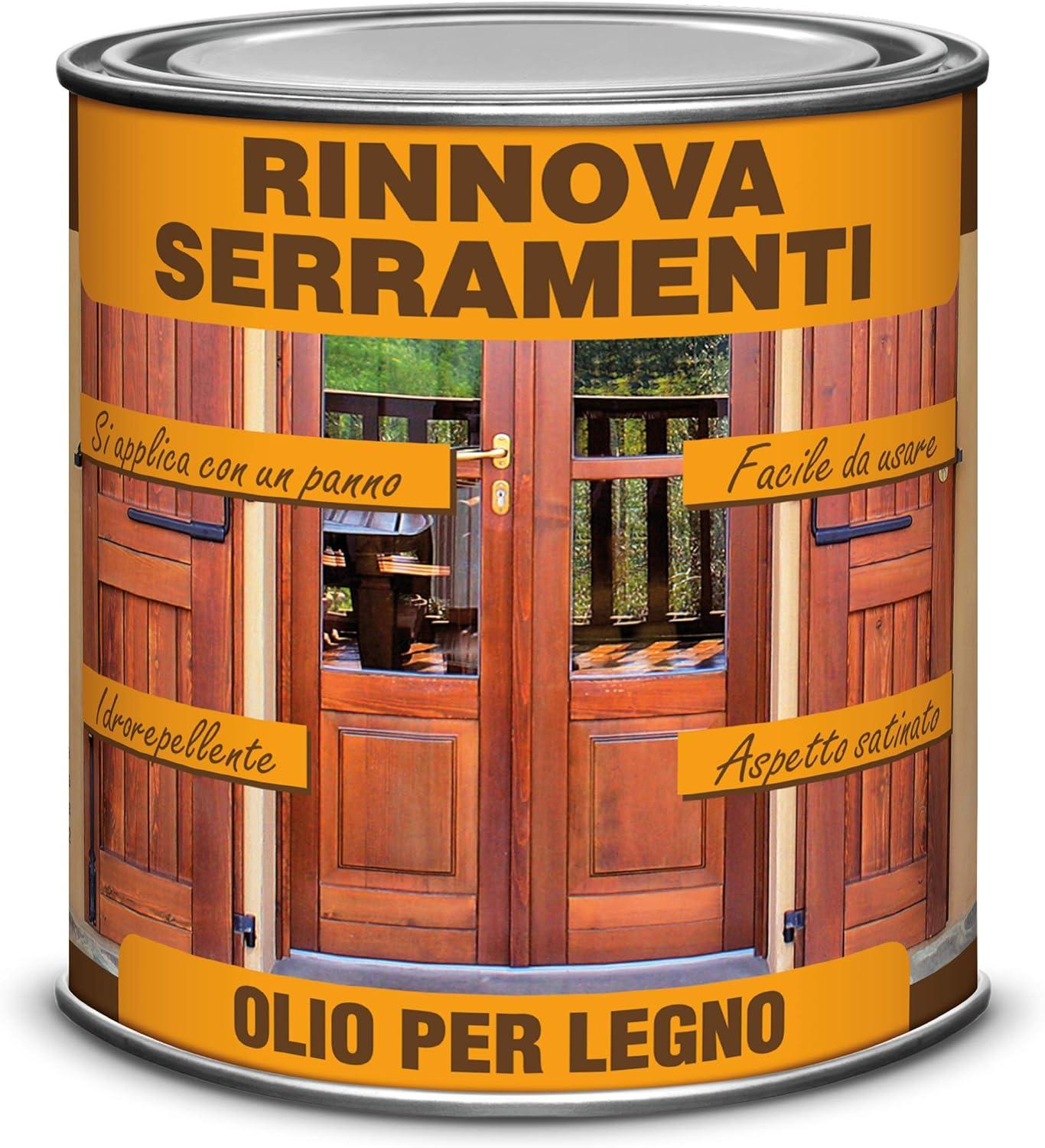 "OLIO PER LEGNO ""RINNOVA SERRAMENTI"" ML750"