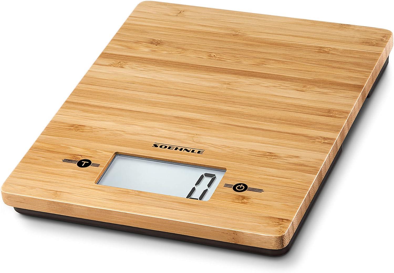 Pesa alimenti elettronica Bamboo 5 kg