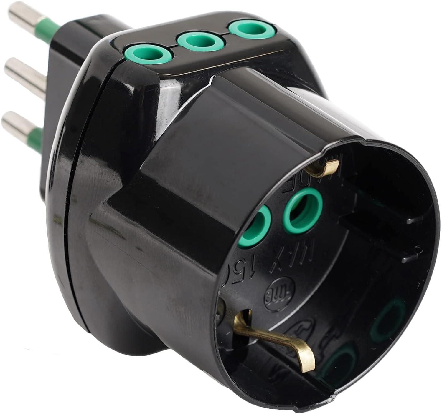 Adatt.da S11 a 1P30+2P11 Vert NE, Nero, Bianco,