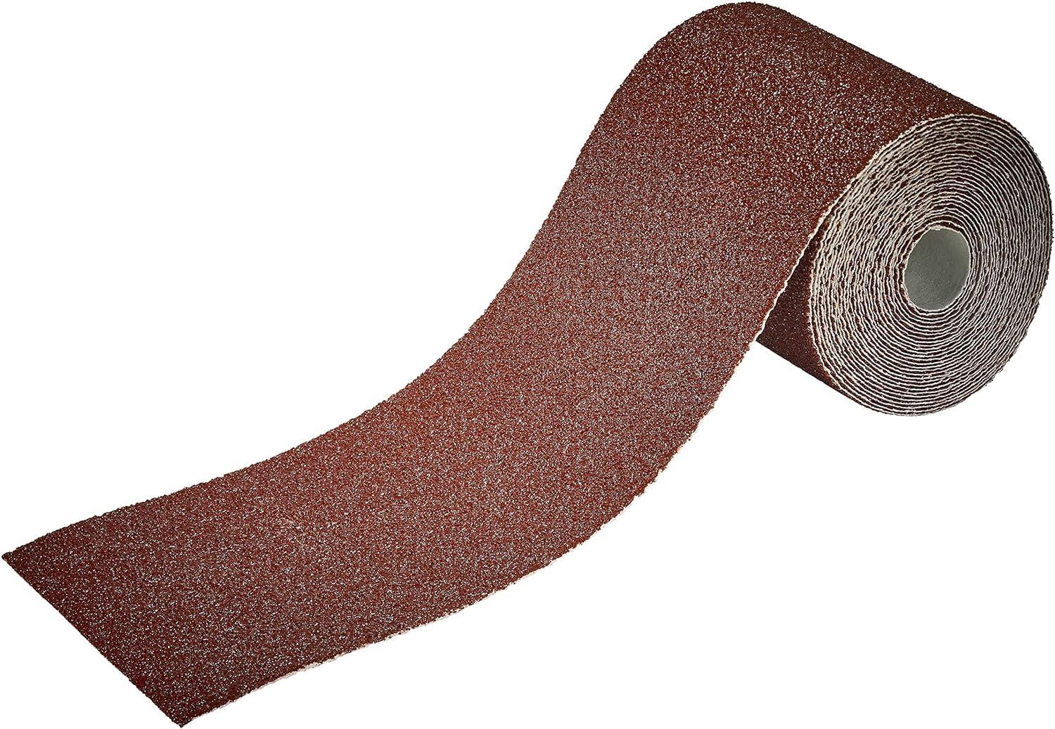 1 ROTOLINO CARTA ABRASIVA GR. 240, 5 MT X 93 MM