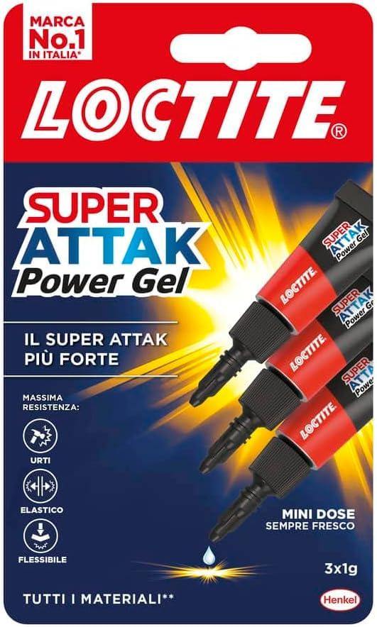 SUPER ATTAK 'POWER FLEX' 3 pezzi da gr.1 - mini trio gel