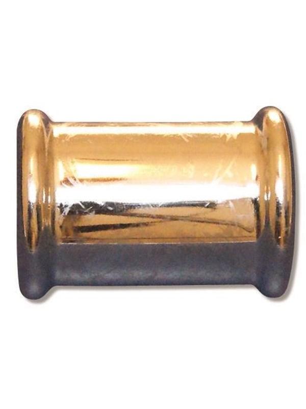 GIUNZIONE IN OTTONE CRO. CON 2 OR D.32