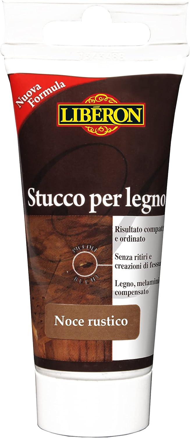 LIBERON Stucco per Legno all'Acqua 50 GR. NOCE RUSTICO