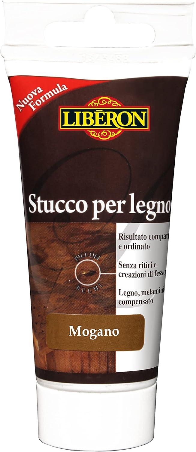 LIBERON Stucco per Legno all'Acqua 50 GR. MOGANO