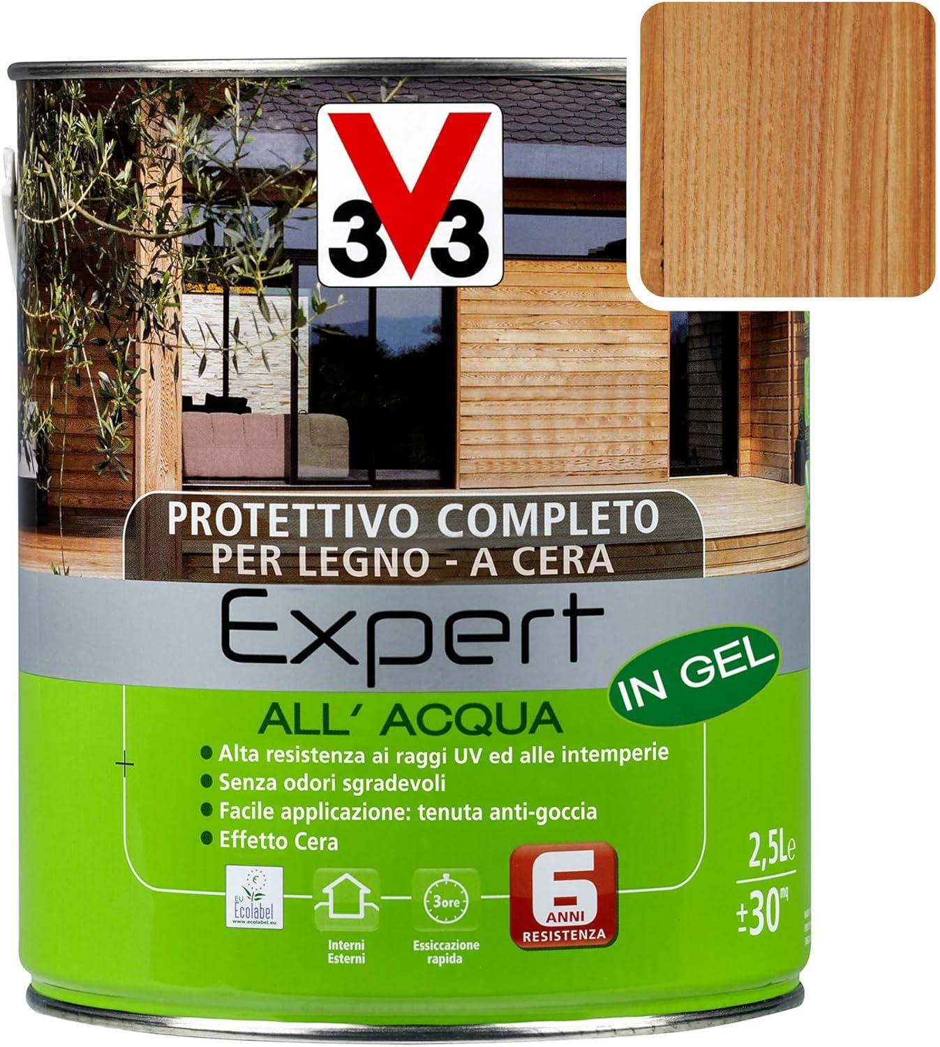 PROTETTIVO COMPLETO PER LEGNO- ALL'ACQUA - LINEA EXPERT NOCE MEDIO LT. 2,5
