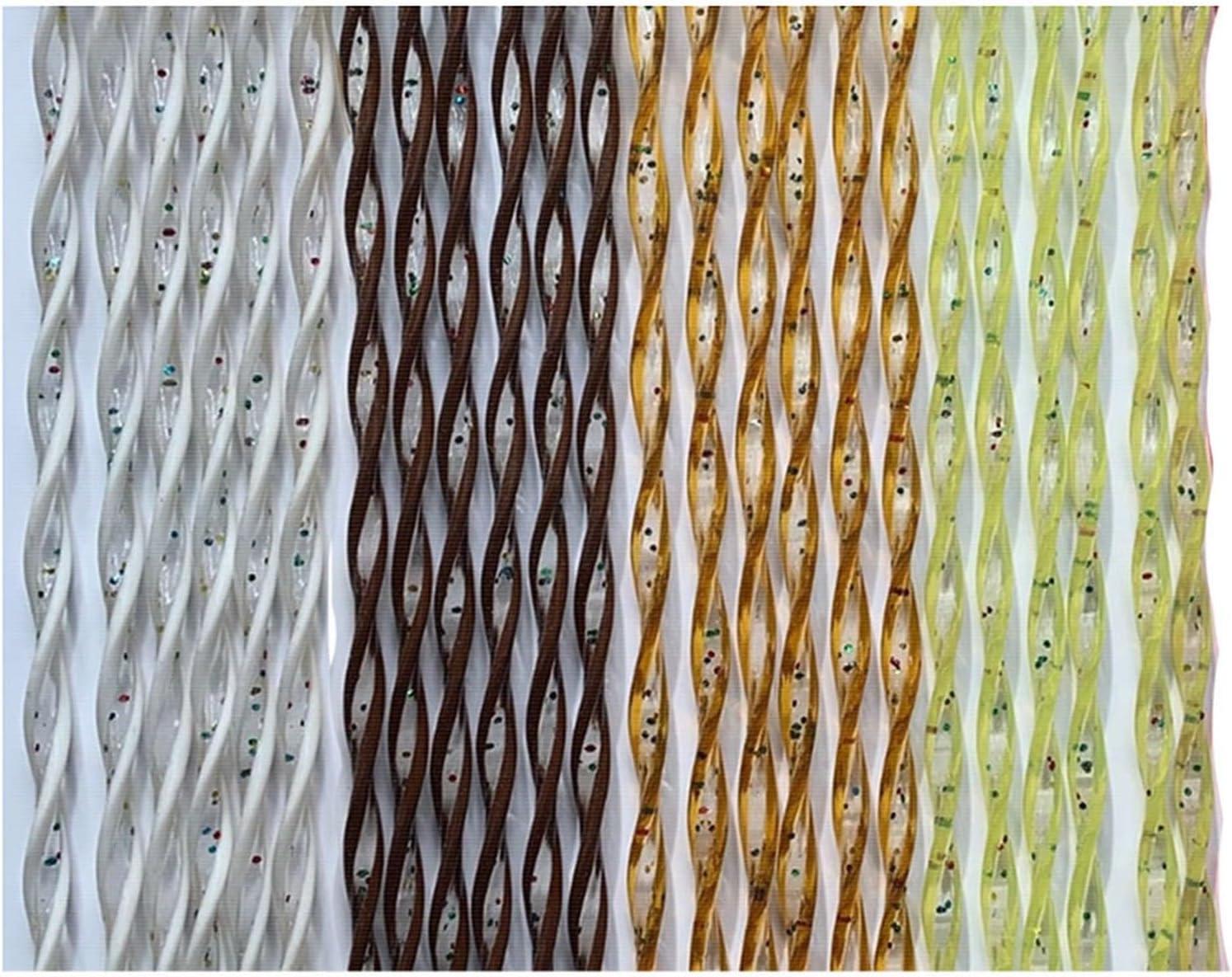 TENDA ELICOIDALE LUNA cm. 125 x 230 - AVANA/TRASPARENTE