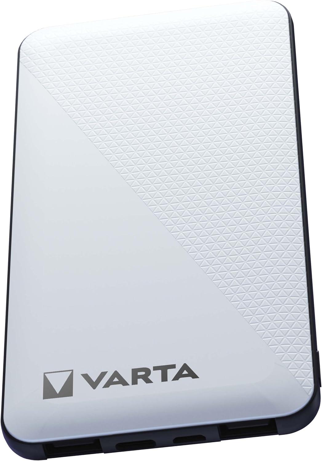 VARTA Power Bank Energy 10000 m mAh, Cable de Carga Incluido 57976+SPEC.HAND.