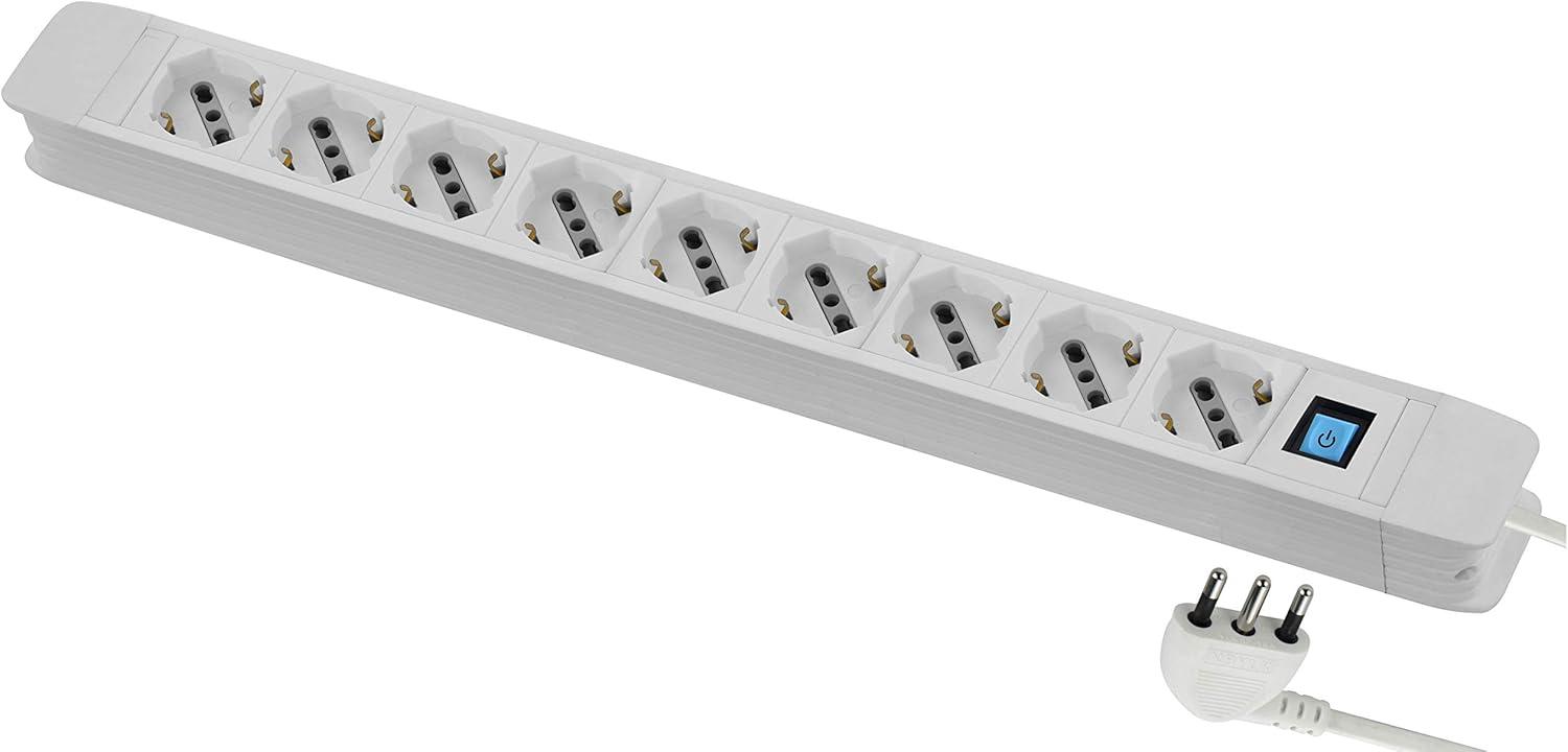 MULTIP. 9P 16A 3G1- 2MT BIANCA