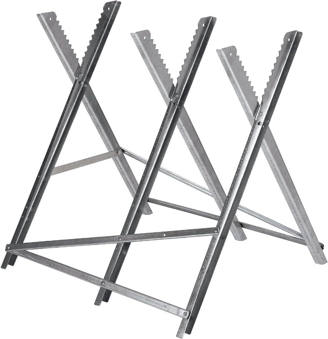 SUPPORTO CAVALLETTO PER LEGNO TRONCHI
