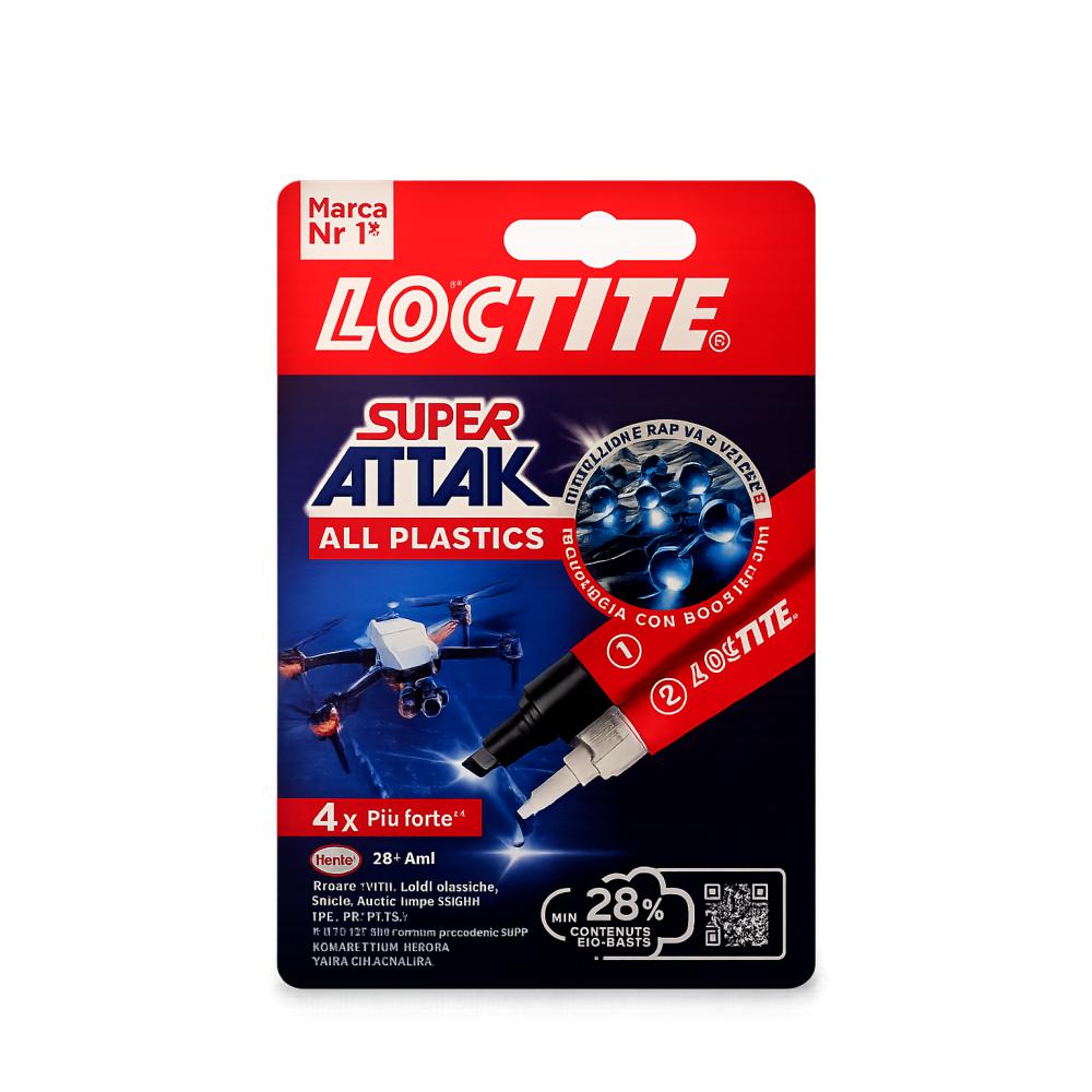 Super Attak All Plastics 2 gr + 4 ml 2973194 LOCTITE by HENKEL