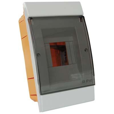 CENTRALINO INCASSO + PORTELLA MARLANVIL MODULI 2/4 MM 120X200X22