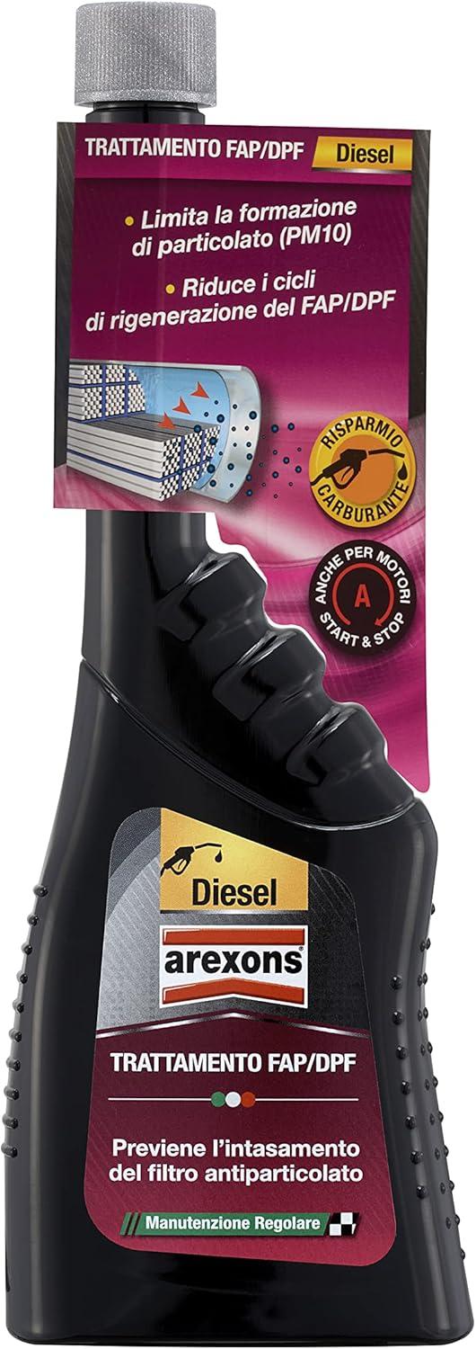 Arexons Additivo Diesel Trattamento Filtro FAP/DPF, 250 ml,