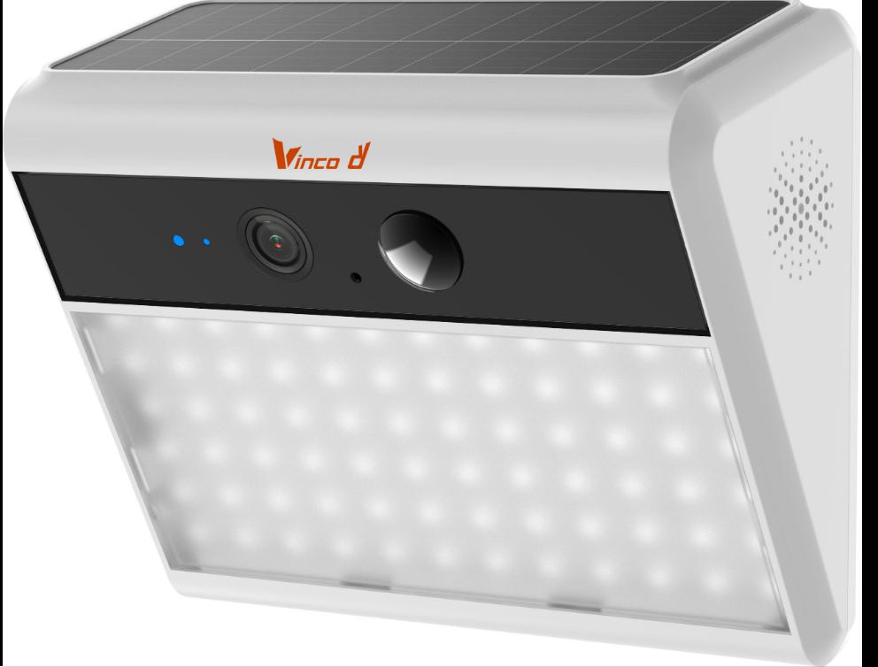 VIDEOCAMERA DA PARETE SOLARE WIFI 3MP