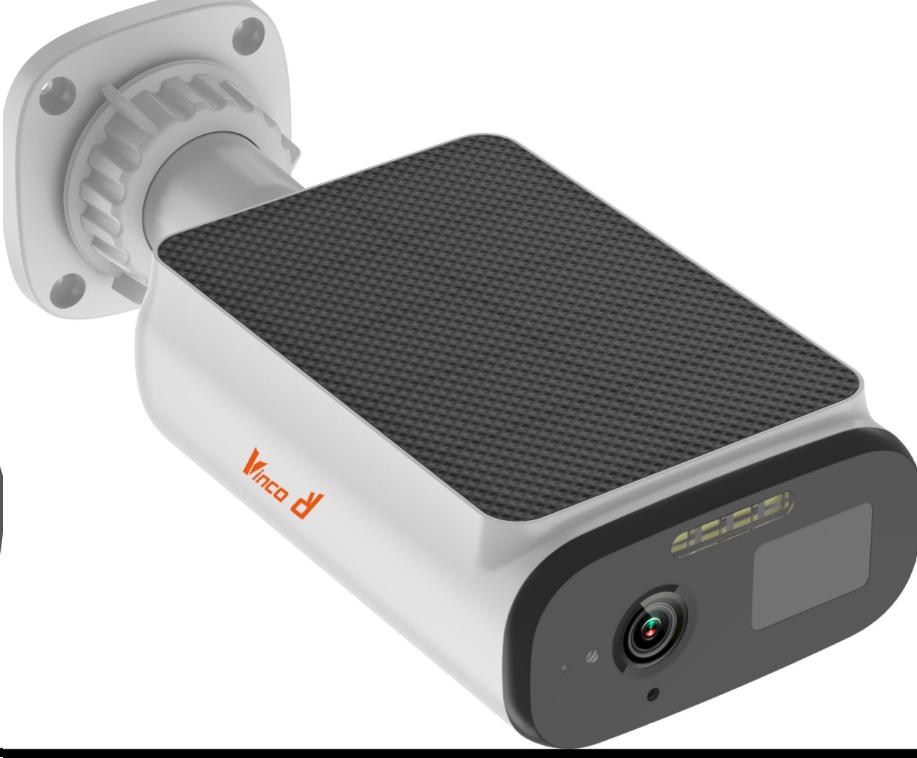 VIDEOCAMERA CON PANNELLO SOLARE WIFI 4MP