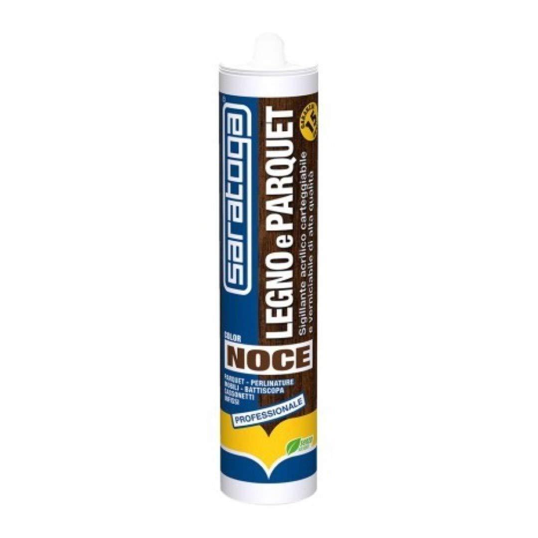 SARATOGA Sigillante Acrilico Legno parquet NOCE 310 ML.