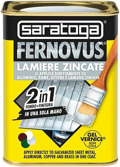 SARATOGA FERNOVUS LAM.ZINC BIANCO 750 ML.