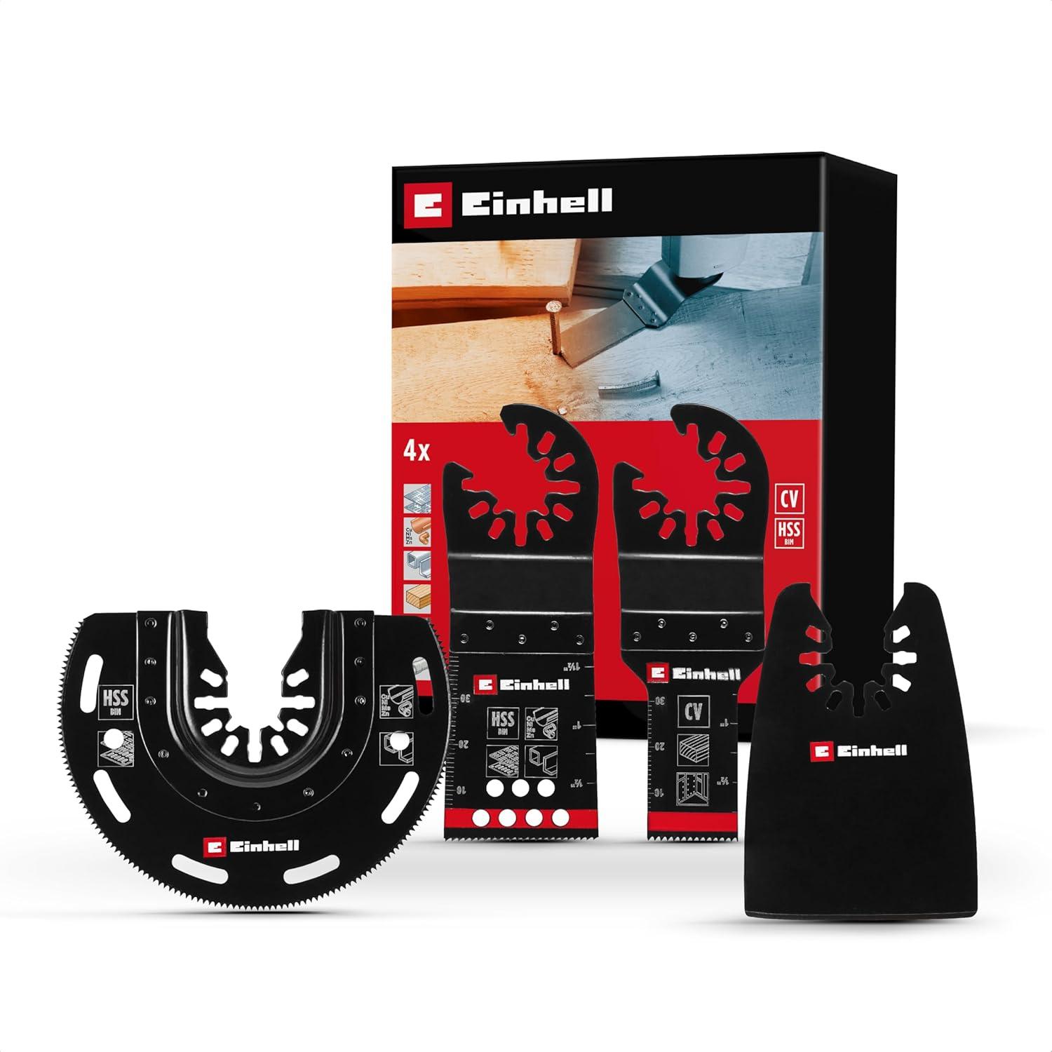 Originale Einhell set multiutensile, 4 pezzi