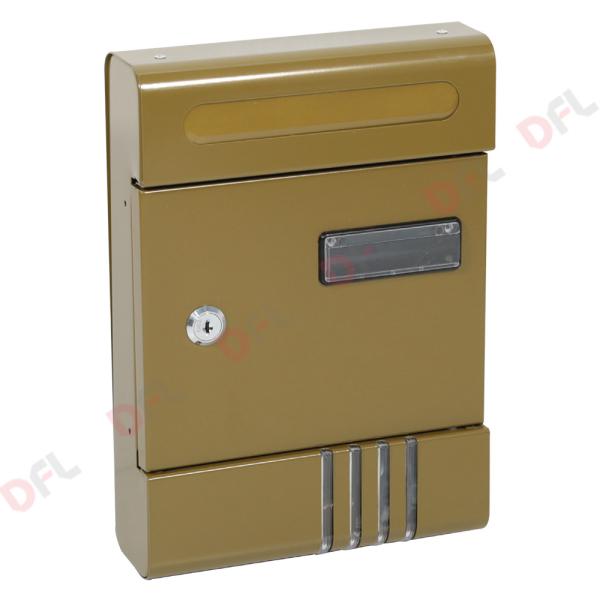 CASSETTA POSTALE 'JASMINE SMALL' cm 20,5x6,5x h 29 - color giallo