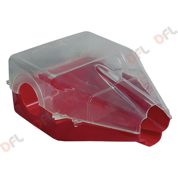 SCIVOLO CON PARASPRUZZI PER PASSAPOMODORI IN PVC