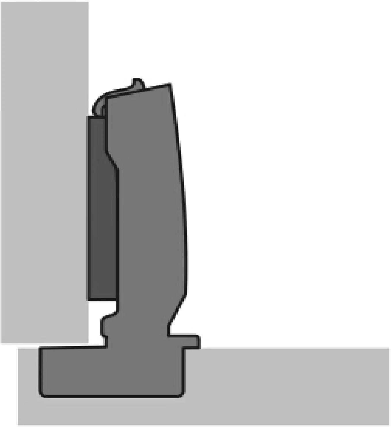 BASETTA A CROCE H.0 C/VITI EURO