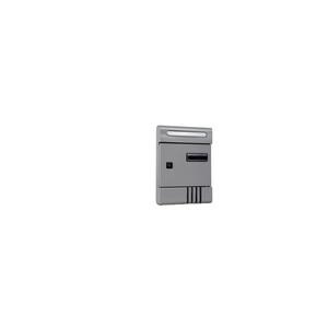 C CASSETTA POSTALE CONDOMI SILV 9006 20.5X6.5X29CM